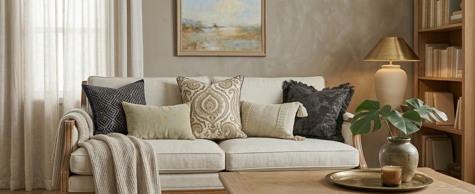 How Oversized Pillows Add Depth and Comfort to a Layered Bed
